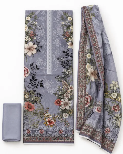 Zam Zam Gray Moonlit Garden