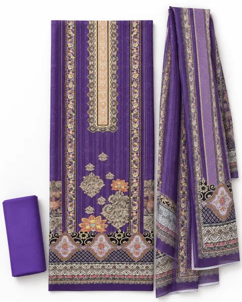 Zam Zam Purple Gilded Garden