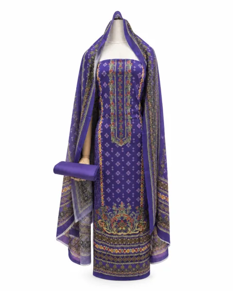 Zam Zam Floral Diamond Tapestry - alternate view