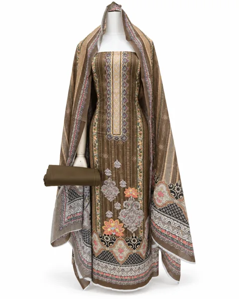 Zam Zam Brown Lace Garden - alternate view
