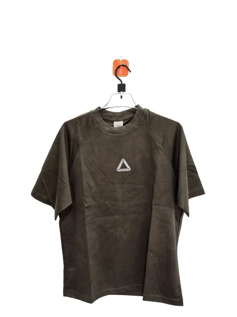 Men's Kelp Green Tie-Dye Raglan Sleeve T-Shirt