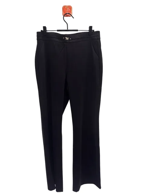 Trend Midnight Black Tailored Trousers - alternate view