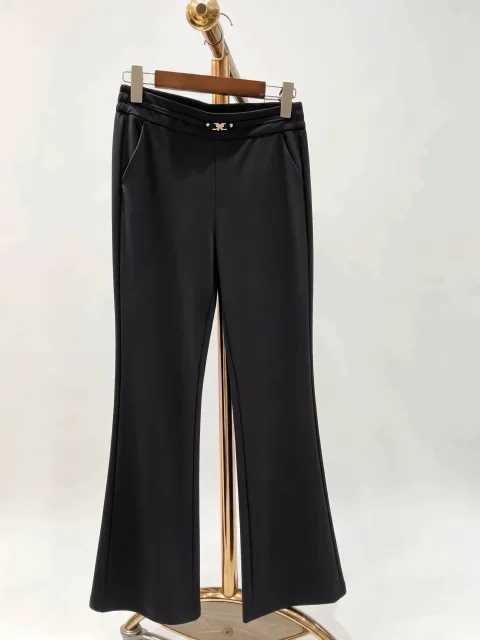 Trend Midnight Black Tailored Trousers
