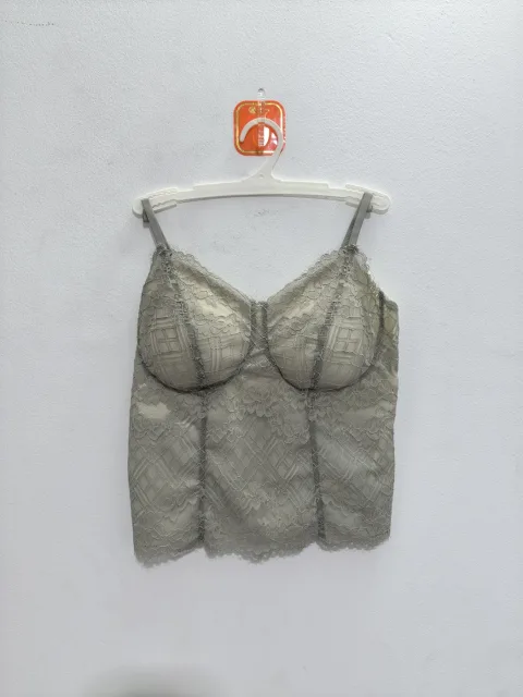 Women's Lace Bustier Camisole - Style 6112 - alternate view