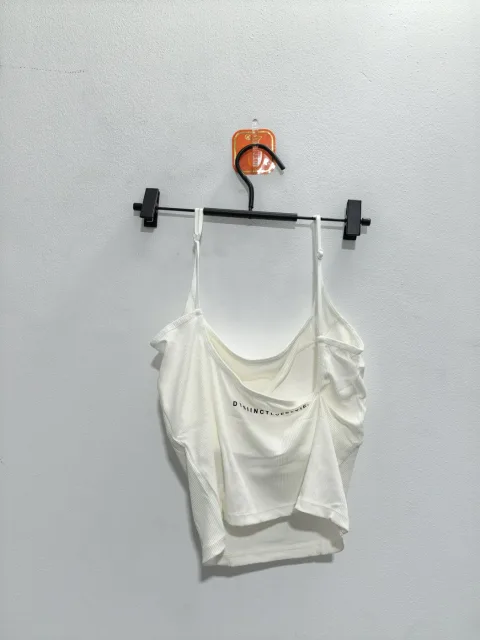 Women's White Camisole - alternate view